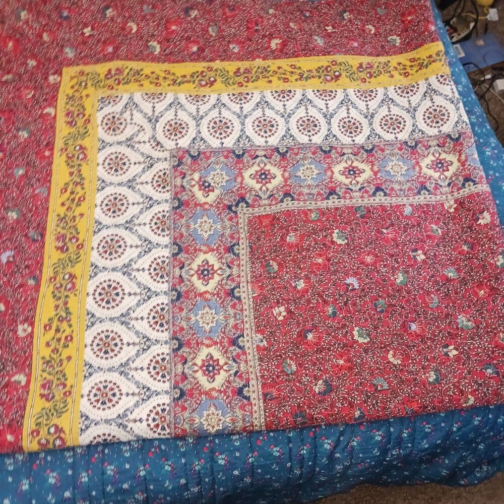 Peking Handicraft Quilt And Pillow Cases Bedding King Size  Print